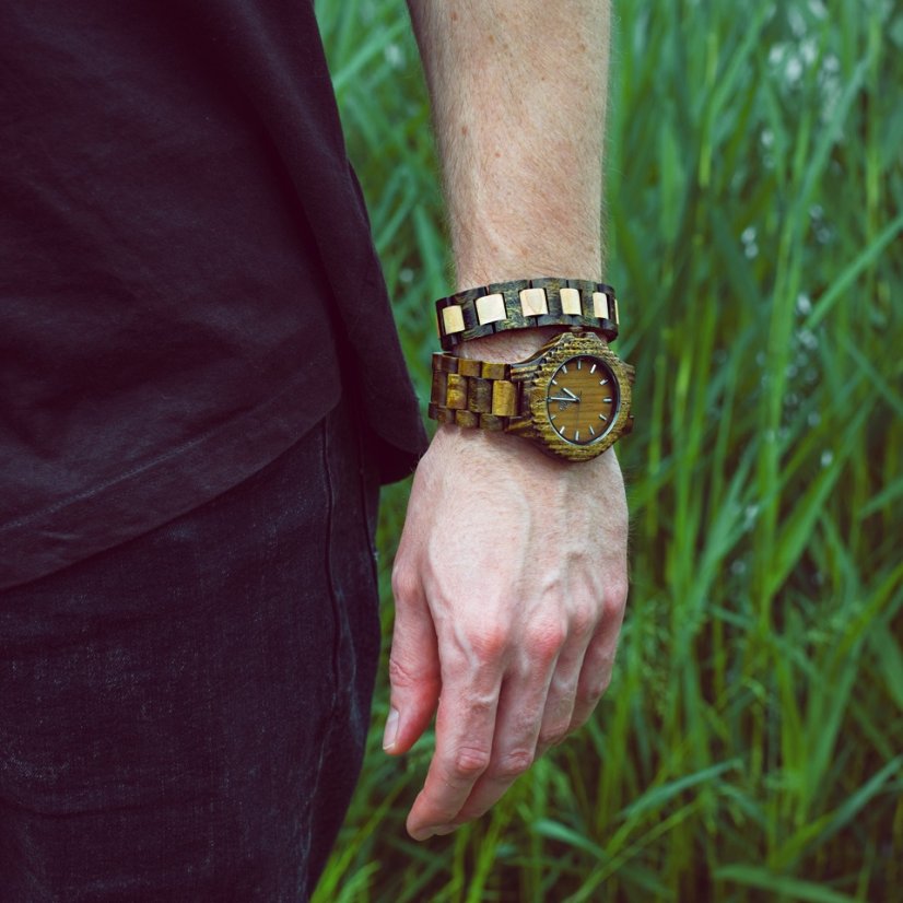 WoodHood - Maple Green Bracelet