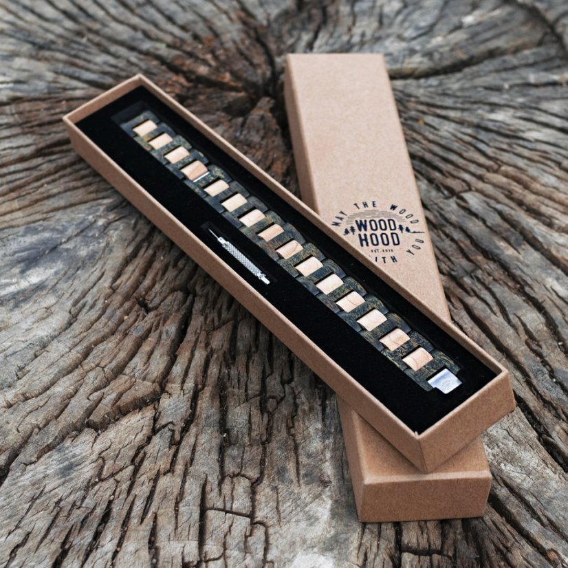 WoodHood - Maple Green Bracelet