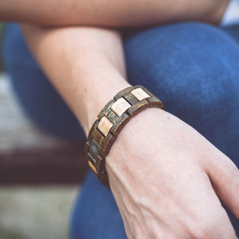 WoodHood - Maple Green Bracelet