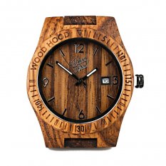 Dřevěné hodinky TigerHood od české značky WoodHood.