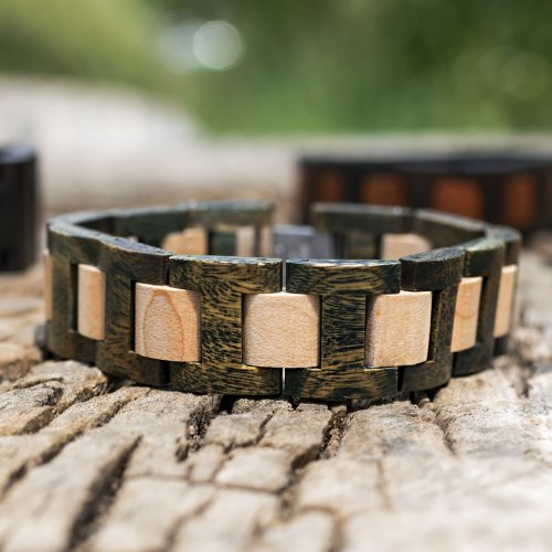 WoodHood - Maple Green Bracelet