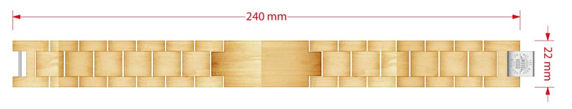 WoodHood - Maple Bracelet