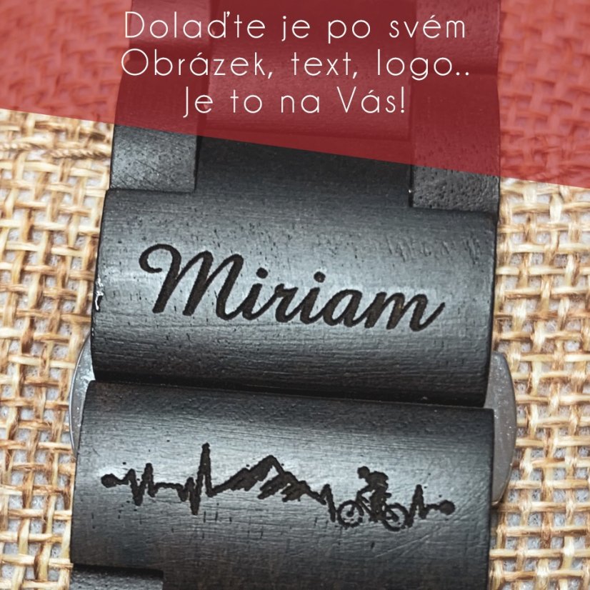Vymyslite svoje vlastné venovanie, ktoré na hodinky spracujeme.