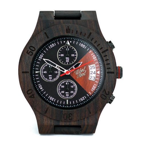 Naše exkluzivní dřevěné hodinky WoodHood Acme Chrono.