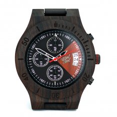 Naše exkluzivní dřevěné hodinky WoodHood Acme Chrono.