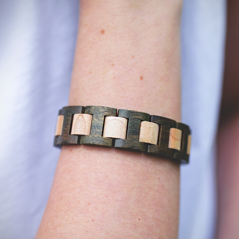 WoodHood - Maple Green Bracelet