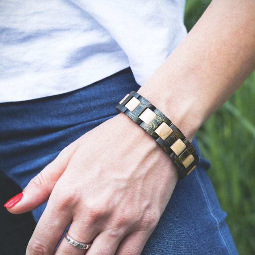 WoodHood - Maple Green Bracelet